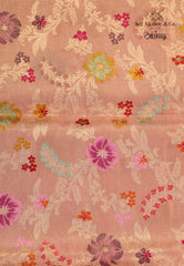 Tussar Colour Exclusive Pure Tissue Silk Saree with Blouse Piece - Adi Akshoy & Co.