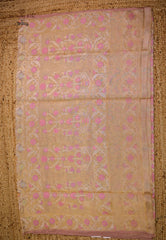 Tussar Colour Exclusive Pure Tissue Silk Saree with Blouse Piece - Adi Akshoy & Co.