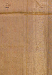 Tussar Colour Exclusive Pure Tissue Silk Saree with Blouse Piece - Adi Akshoy & Co.