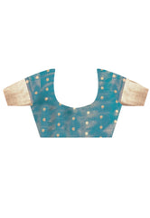 Onion Pink Tussar with Zari Tissue Silk Saree with Blouse Piece - Adi Akshoy & Co.