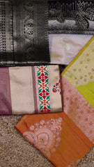 Combo of 3 - Tussar Silk Sarees