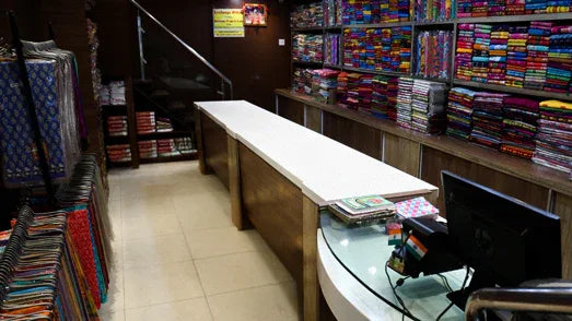 Adi Akshoy Burrabazar saree showroom, M.G Road, Kolkata