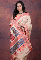 Tussar Baluchuri Pure Tussar Silk Saree with Blouse Piece - Adi Akshoy & Co.