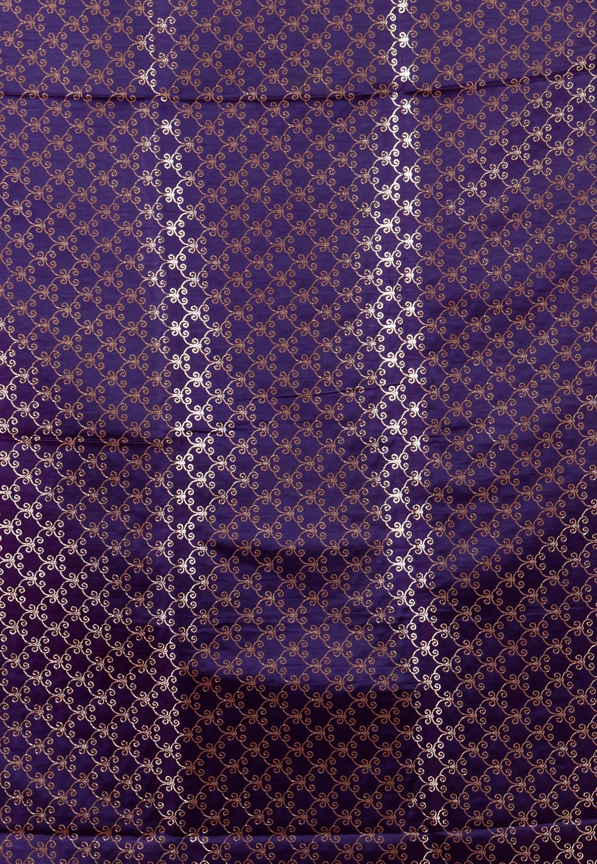 Royal Blue Wedding Banarasi Silk Saree with Blouse Piece