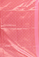 Beige with Zari work Tussar Silk Saree with Blouse Piece - Adi Akshoy & Co.