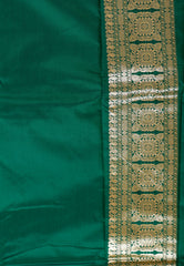 Maroon Kanjivaram Silk Saree With Blouse Piece