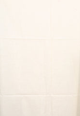 Off White Handloom Saree With Blouse Piece