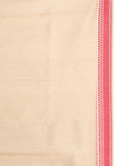 Tussar Colour Sico Handloom Saree With Blouse Piece