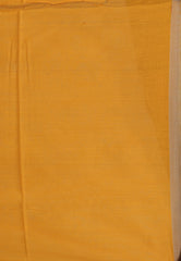 Yellow Handloom Saree With Blouse Piece