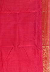 Purple Ikkat Pure Silk Saree With Blouse Piece