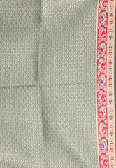 Beige Kani Silk Saree With Blouse Piece