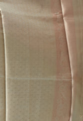 Beige Tissue Silk Saree with Blouse Piece