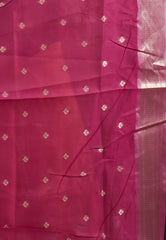 Mauve Tissue Silk Saree with Blouse Piece