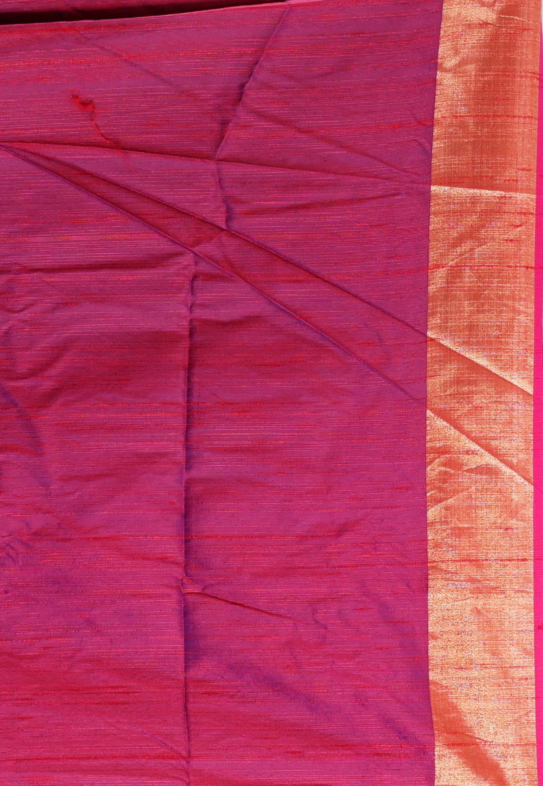 Cross Green Tussar Silk Saree with Blouse Piece