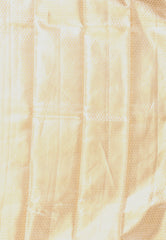 Golden Tissue Kanjivaram Pure Silk Saree With Blouse Piece