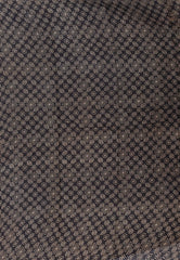 Black Ajrakh Print in Modal Silk Saree With Blouse Piece