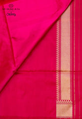 Rani Pure Exclusive Kadwa Katan Silk Saree with Blouse Piece - Adi Akshoy & Co.